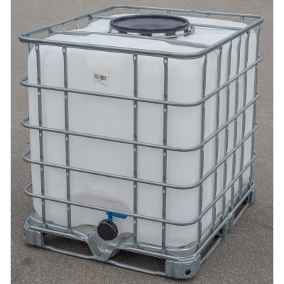 IBC nádrž 1000L NOVÁ natur 40cm na pozinku