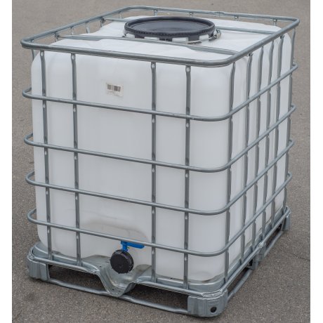 IBC nádrž 1000L NOVÁ natur 40cm na pozinku