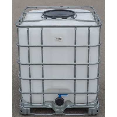IBC nádrž 1000L NOVÁ natur 40cm na pozinku