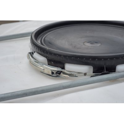 IBC nádrž 1000L NOVÁ natur 40cm na pozinku