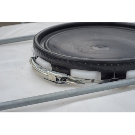 IBC nádrž 1000L NOVÁ natur 40cm na pozinku