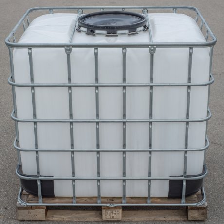 IBC nádrž 1000L NOVÁ natur 40cm na dřevě