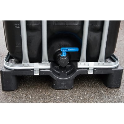 IBC nádrž 1000L NOVÁ ČERNÁ 15cm plast UN kód