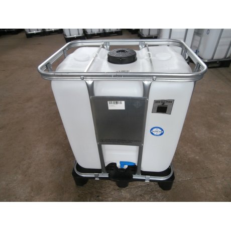 IBC nádrž 300L NOVÁ natur 15cm na plastu UN kód