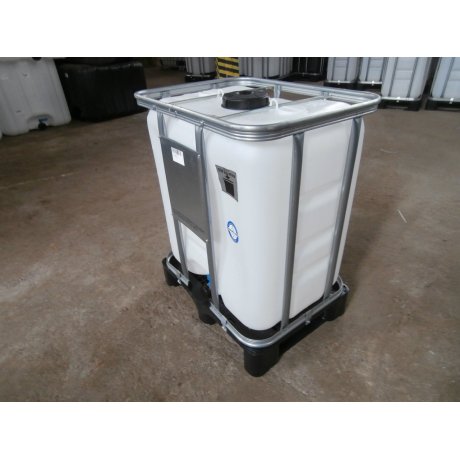 IBC nádrž 300L NOVÁ natur 15cm na plastu UN kód