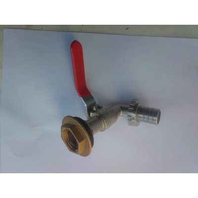 Mosazný kohout zahradní 3/4" NOVÝ + MATICE