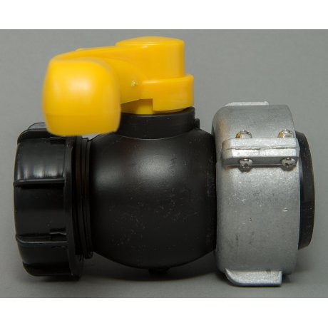 IBC kohout šroubovací 75mm / DN 50 hrubý zavit  S60x6