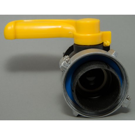 IBC kohout šroubovací 75mm / DN 50 hrubý zavit  S60x6