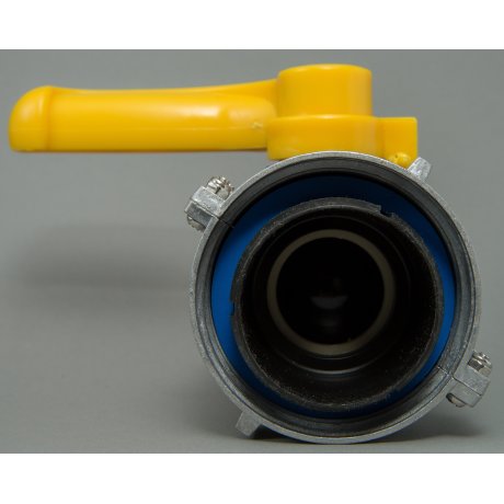 IBC kohout šroubovací 75mm / DN 50 hrubý zavit  S60x6