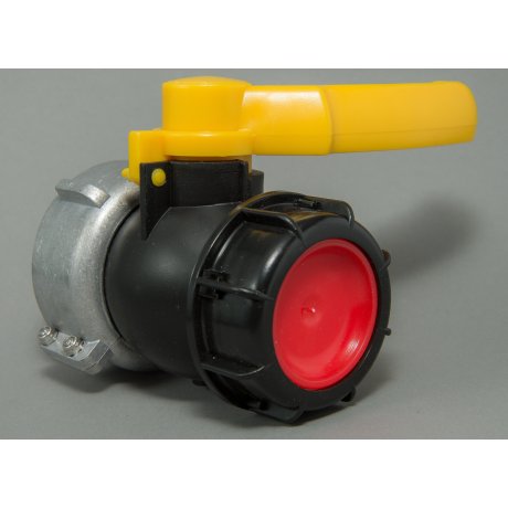 IBC kohout šroubovací 75mm / DN 50 hrubý zavit  S60x6