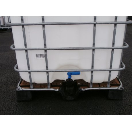 IBC nádrž 1000L NOVÁ natur 15cm na palete PLAST - DŘEVO