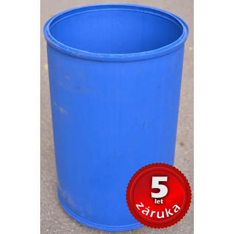 sud plastový 220L modrý odříznutý | www.nadrze.navsechno.cz