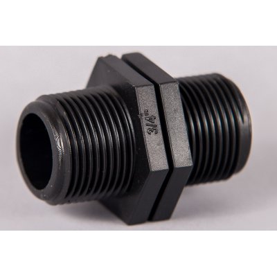 Plastová vsuvka 3/4" - 4" vnější závit (M/M)