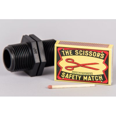 Plastová vsuvka 3/4" - 4" vnější závit (M/M)