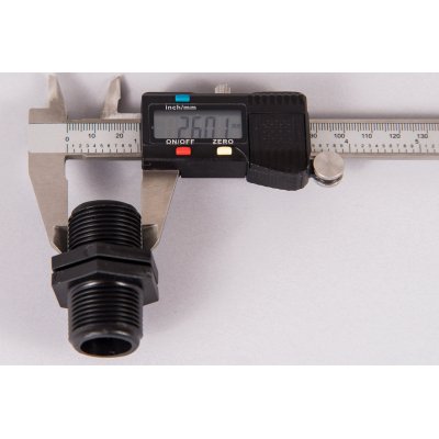 Plastová vsuvka 3/4" - 4" vnější závit (M/M)