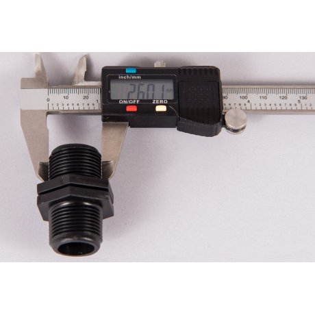 Plastová vsuvka 3/4" - 4" vnější závit (M/M)