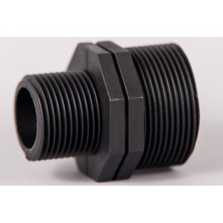 Plastová vsuvka redukovaná vnější závit (M/M)