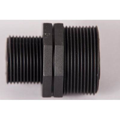 Plastová vsuvka redukovaná vnější závit (M/M)