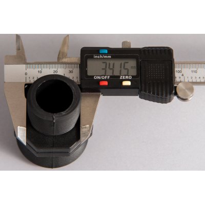 Plastová vsuvka redukovaná vnější závit (M/M)