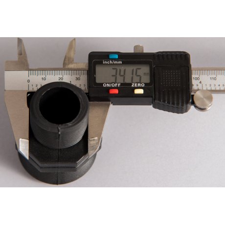 Plastová vsuvka redukovaná vnější závit (M/M)