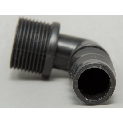 Plastový hadičník zalomaný vnější zavit