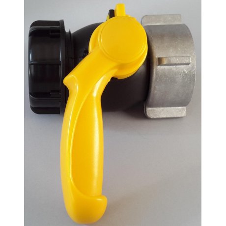 IBC kohout šroubovací 62mm / DN 50 hrubý zavit  S60x6