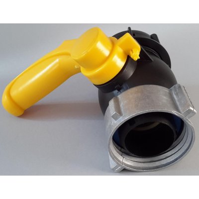 IBC kohout šroubovací 62mm / DN 50 hrubý zavit  S60x6