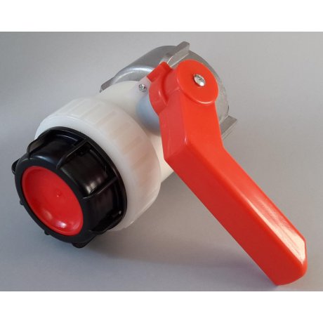 IBC kohout šroubovací 80mm / DN 50 hrubý zavit  S60x6