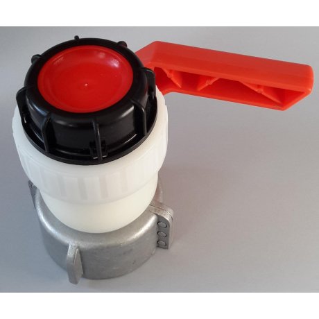 IBC kohout šroubovací 80mm / DN 50 hrubý zavit  S60x6