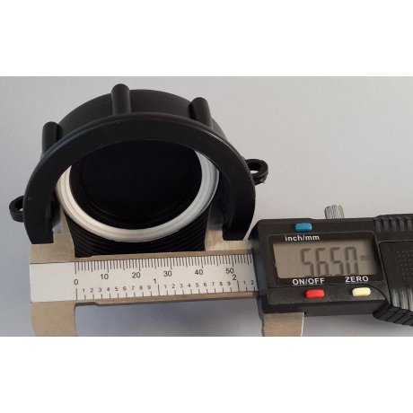 Víčko na IBC nádrže DN 50 - 5 závitů jemný 56.5mm