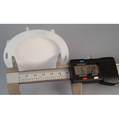 Víčko na IBC nádrže DN 50 camlock s jemnými 3 závity 61mm