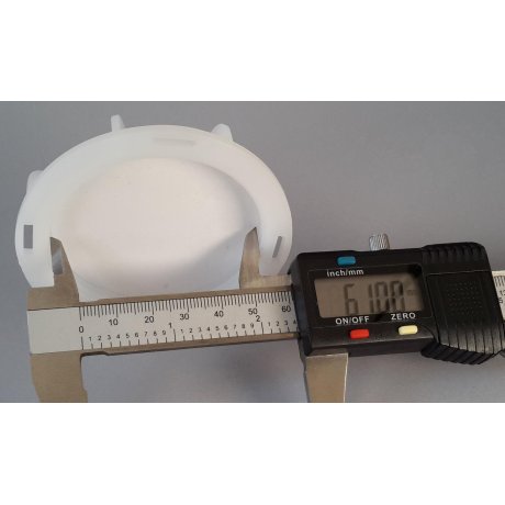 Víčko na IBC nádrže DN 50 camlock s jemnými 3 závity 61mm