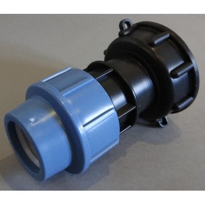 IBC redukce DN50 jemný závit na PPS trubku 32mm