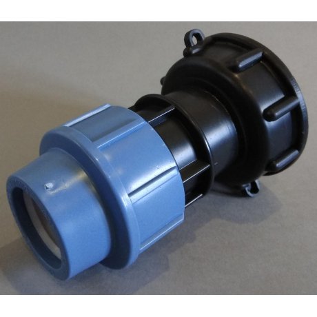 IBC redukce DN50 jemný závit na PPS trubku 32mm