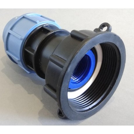 IBC redukce DN50 jemný závit na PPS trubku 32mm