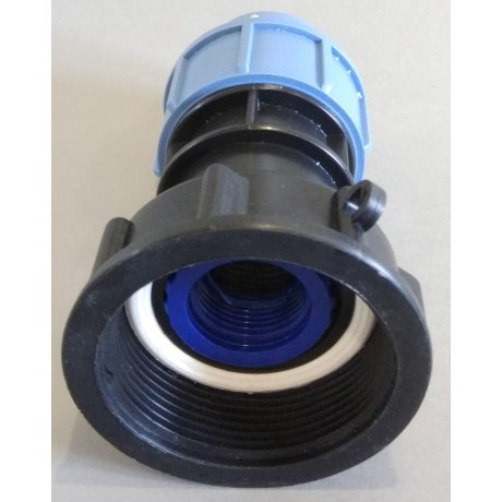 IBC redukce DN50 jemný závit na PPS trubku 32mm