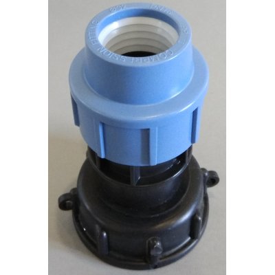 IBC redukce DN50 jemný závit na PPS trubku 32mm