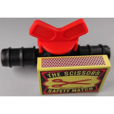 Plastový kohout zahradní 3/4" s hadičníkem