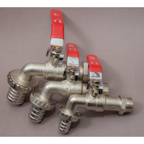 kohout mosazný 1/2"  3/4"  1"