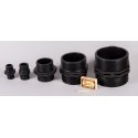 Plastová vsuvka 3/4" - 4" vnější závit (M/M)