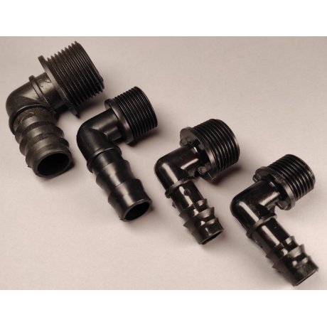 Plastový hadičník zalomaný vnější zavit