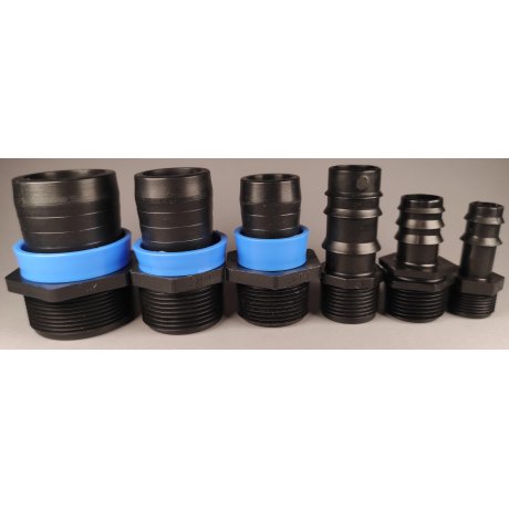 Plastový hadičník přímý vnější zavit