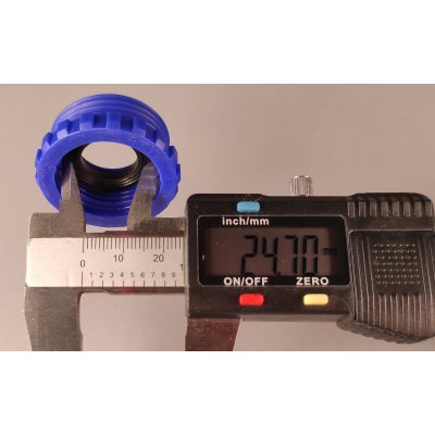 vsuvka redukovaná plastová vnější-vnitřní