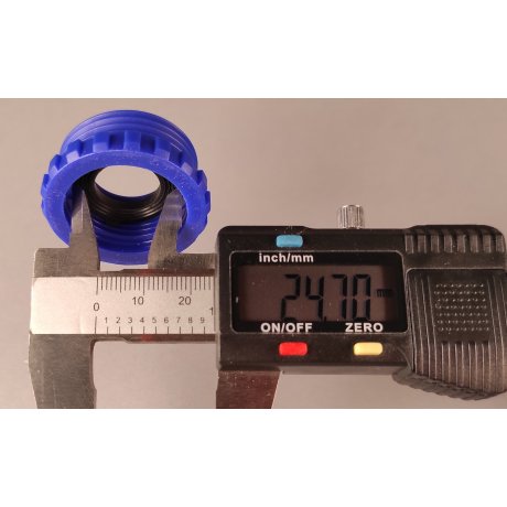 vsuvka redukovaná plastová vnější-vnitřní