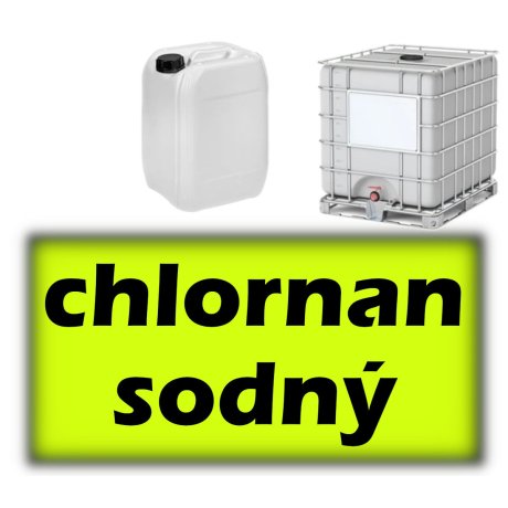 Chlornan sodný - úprava pitné vody