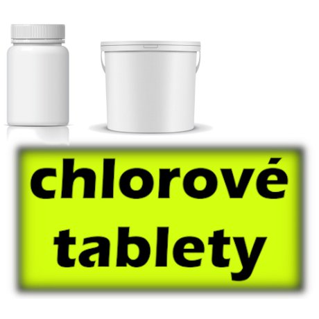 bazénová chemie NAVŠECHNO - chlorové tablety