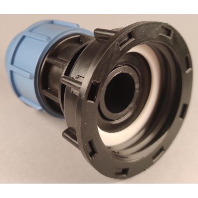 IBC redukce S60x6 na kompresní spojku 32mm