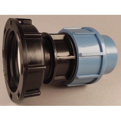 IBC redukce S60x6 na kompresní spojku 32mm