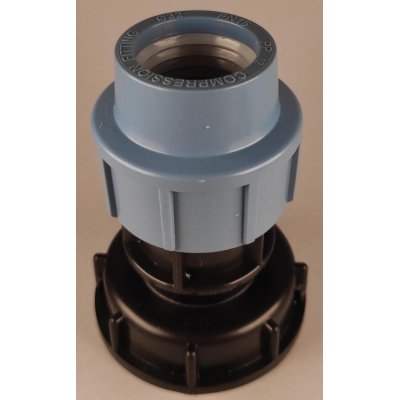 IBC redukce S60x6 na kompresní spojku 32mm