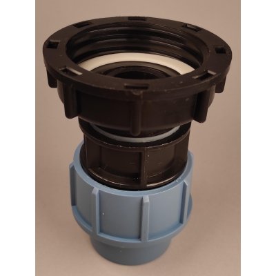 IBC redukce S60x6 na kompresní spojku 32mm